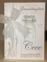 Load image into Gallery viewer, Ribbon &amp; Bow Christening Dress
