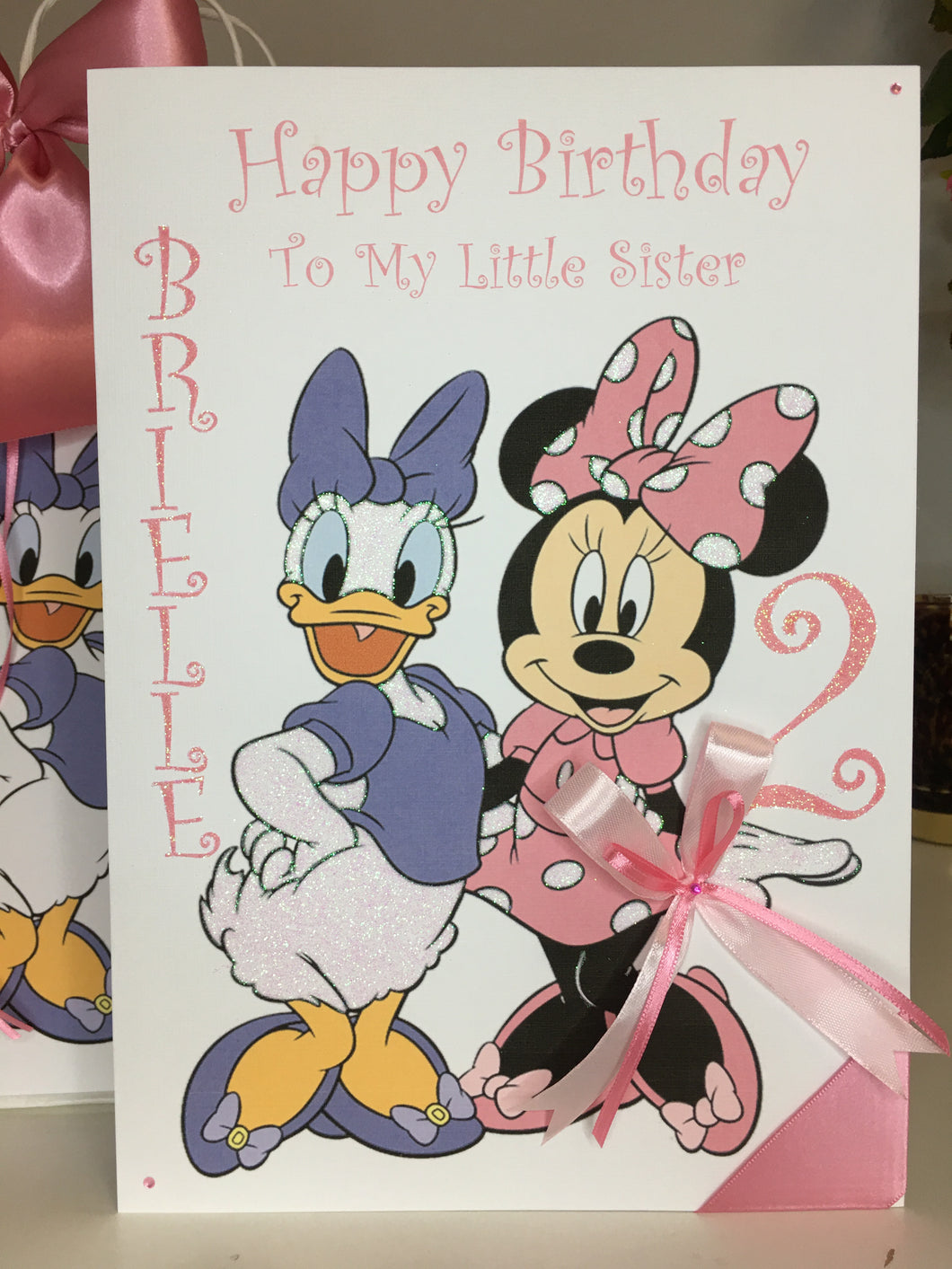 Minnie Mouse & Daisy Duck Card