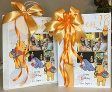 Load image into Gallery viewer, Ribbon &amp; Bow Winnie the Pooh &amp; Eeyore Photo Card

