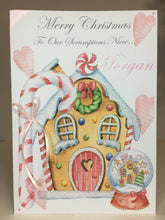 Load image into Gallery viewer, Christmas - Heart Gingerbread House Card
