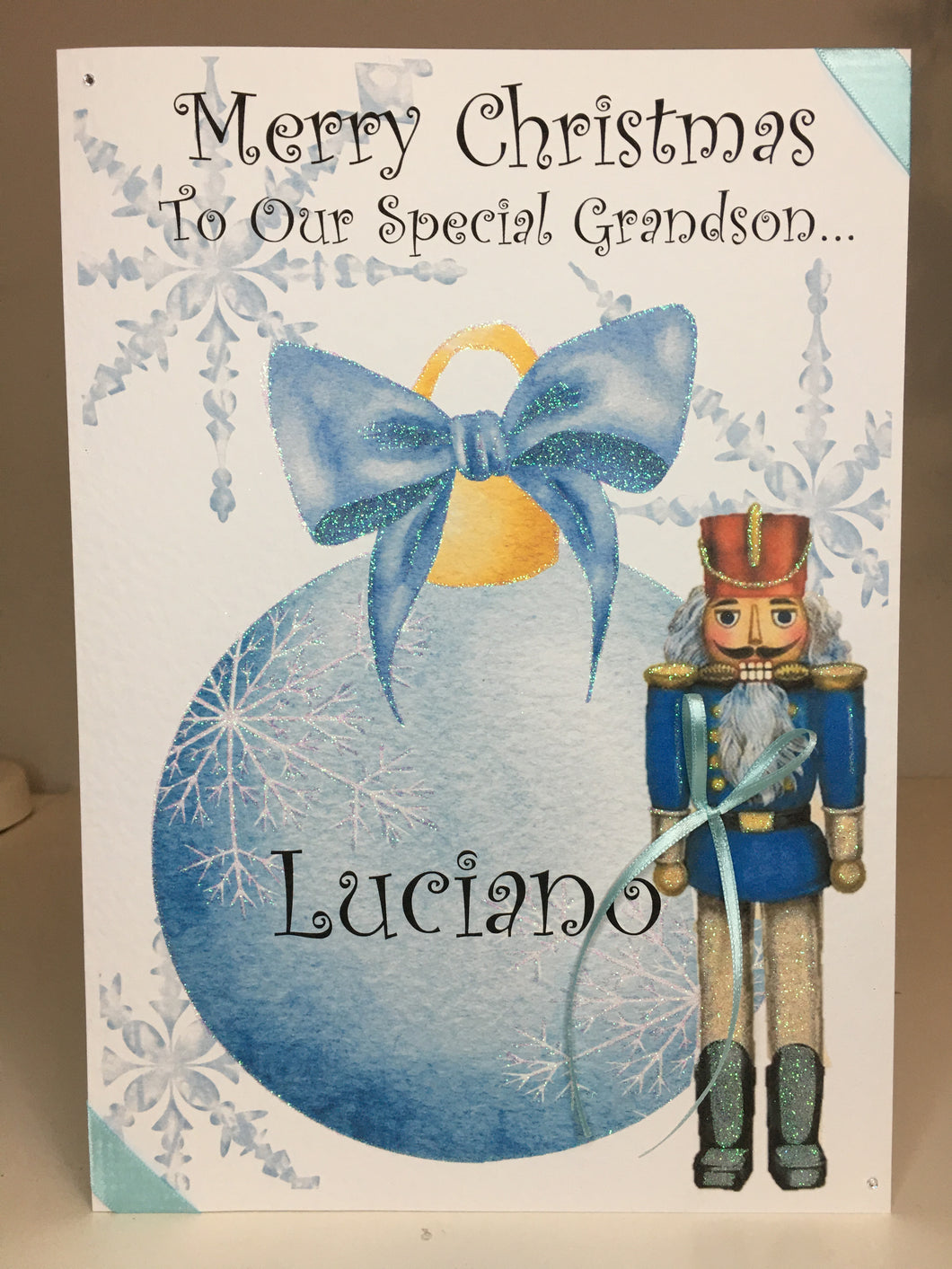 Christmas - Nutcracker Bauble Card