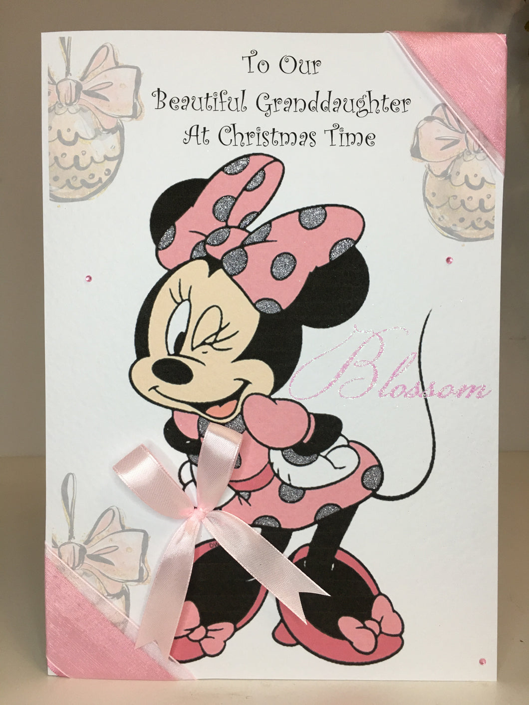 Minnie Mouse Christmas Card