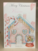 Load image into Gallery viewer, Christmas - Pink Gingerbread House
