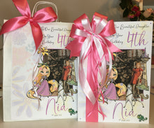 Load image into Gallery viewer, Ribbon &amp; Bow Rapunzel Photo Card

