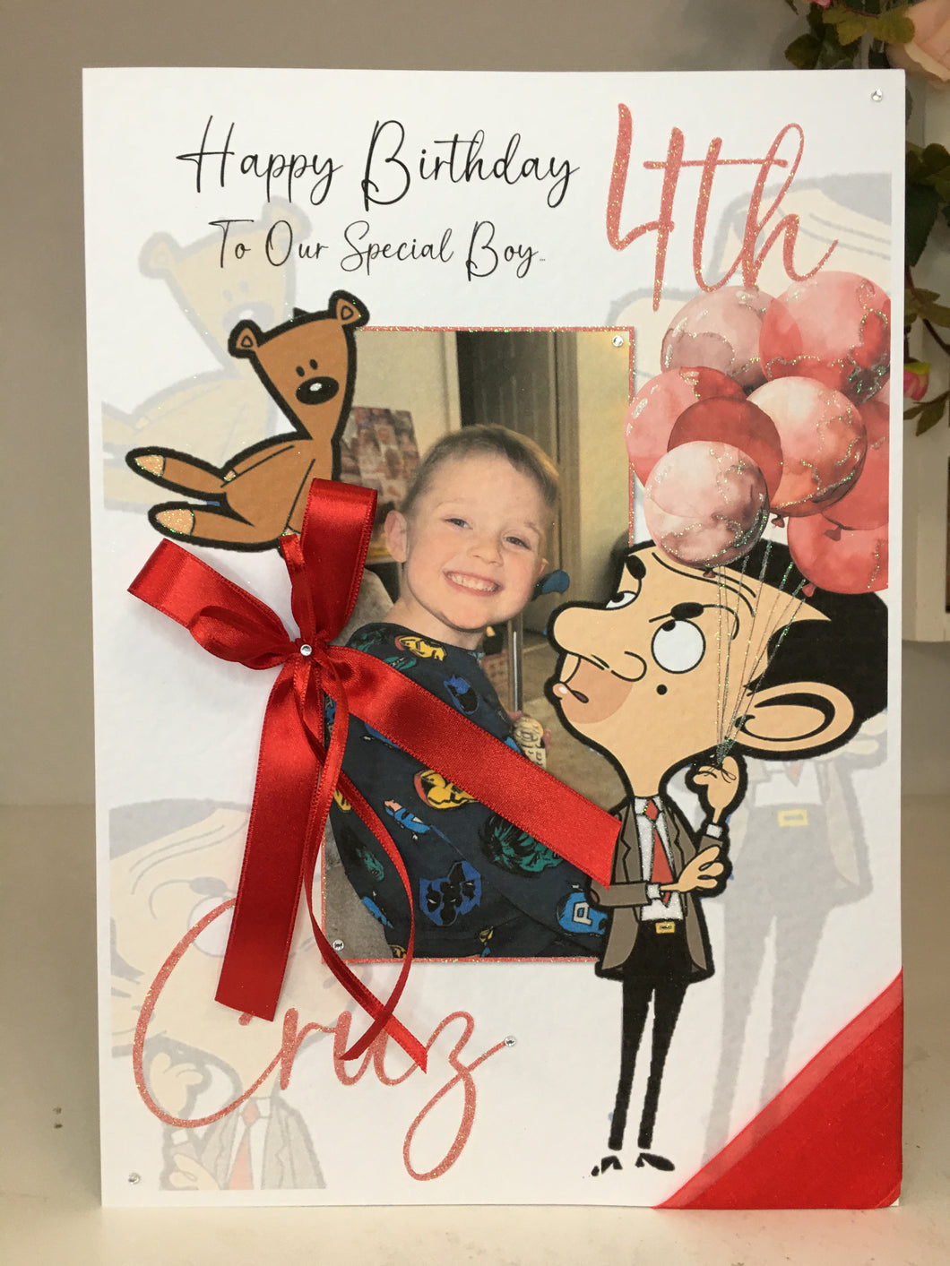 Mr Bean Photo Card