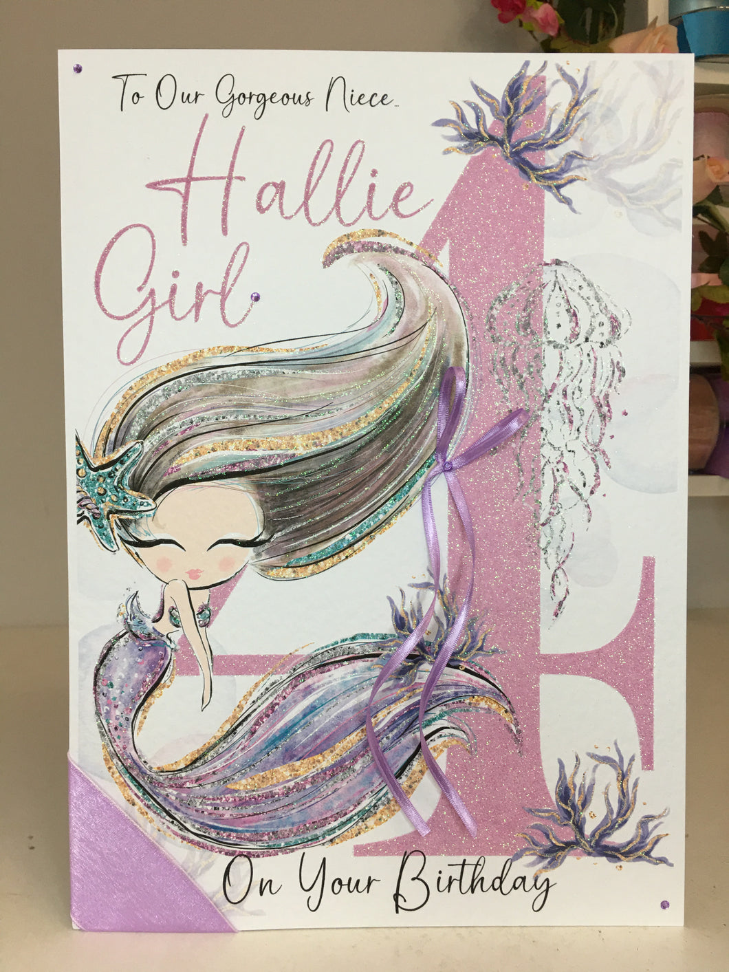 Mermaid Age Card