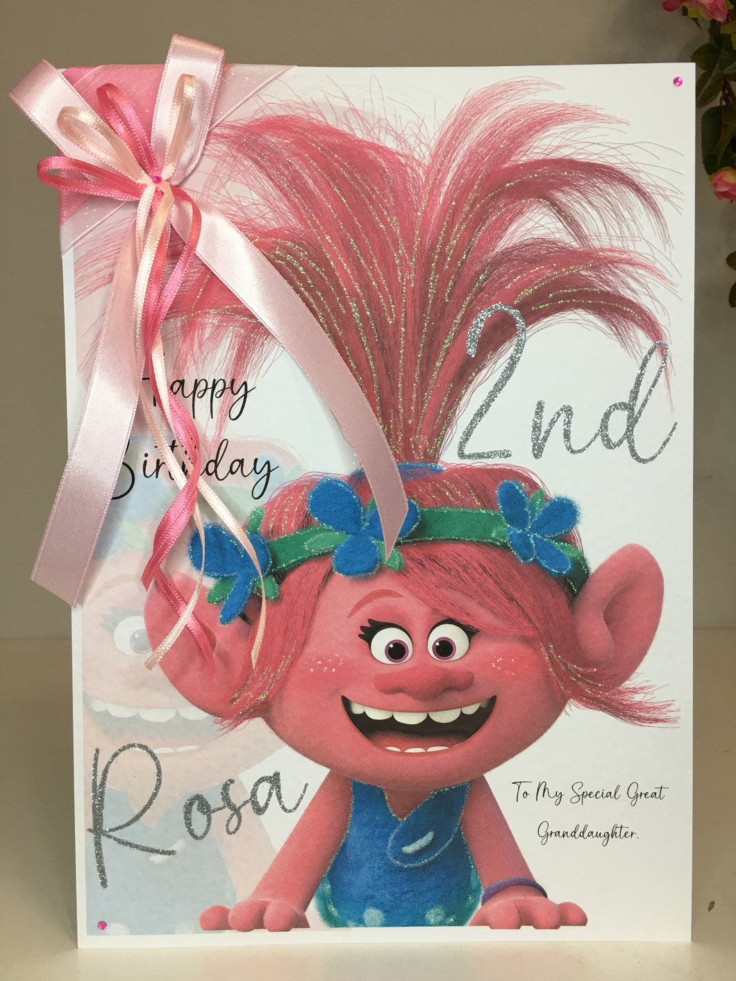 Trolls Poppy Card
