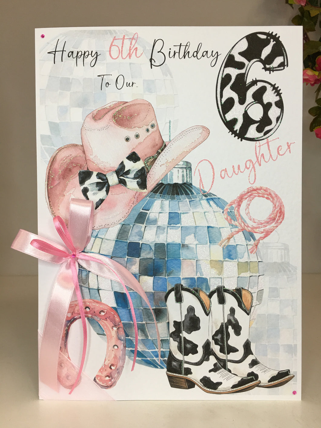 Cowgirl Disco Age Card