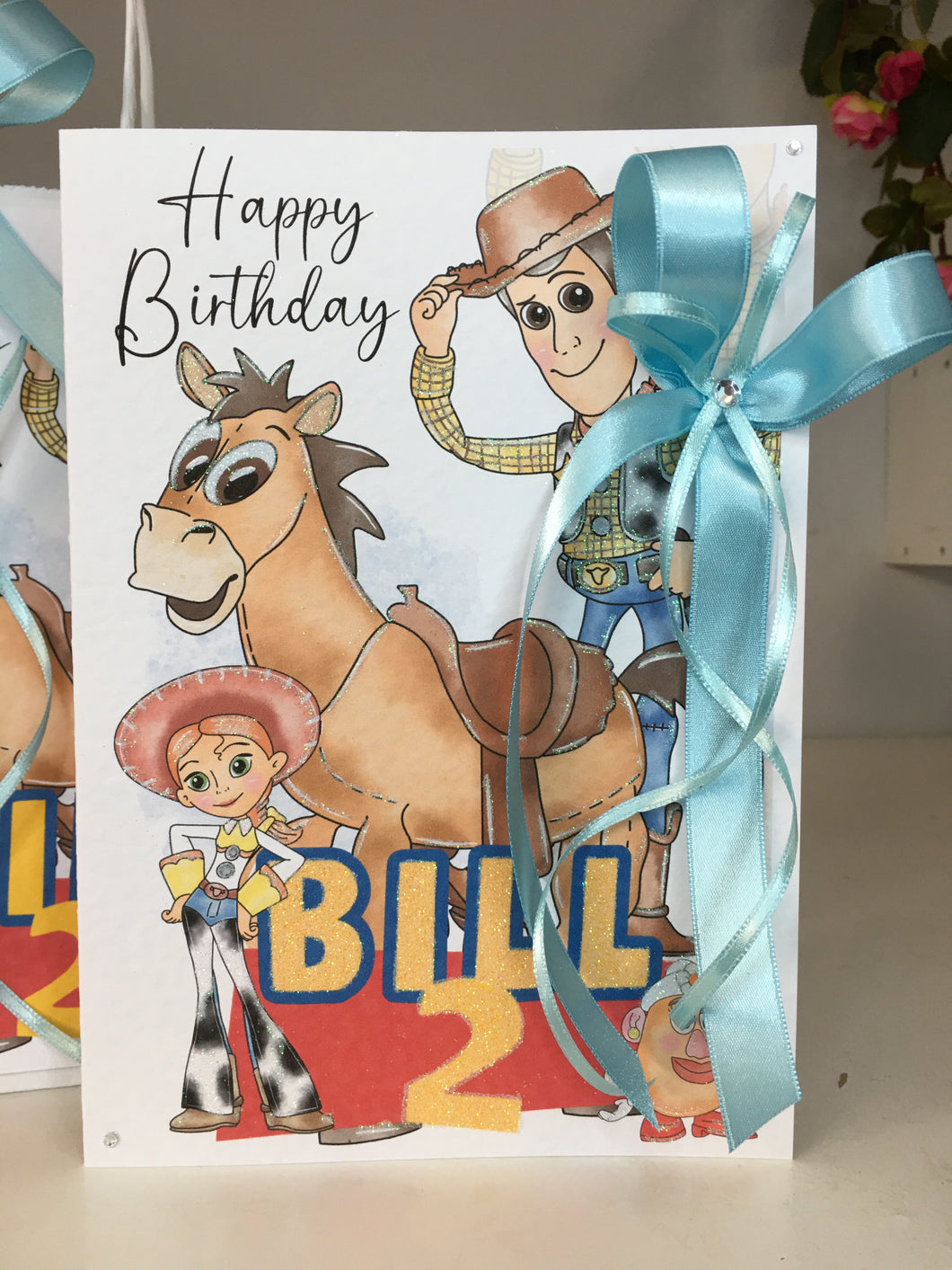 Toy Story, Woody, Bullseye & Jessie Card