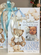 Load image into Gallery viewer, Teddy Bear Carousel Photo Card
