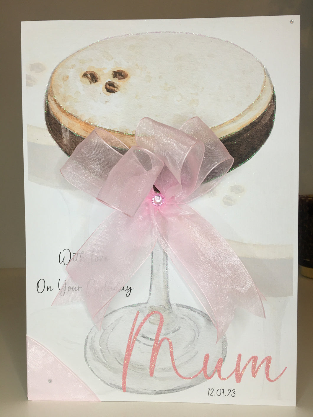 Espresso Martini Card