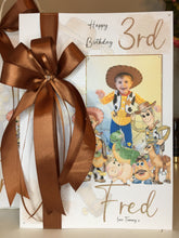 Load image into Gallery viewer, Ribbon &amp; Bow Toy Story Gang Photo Card
