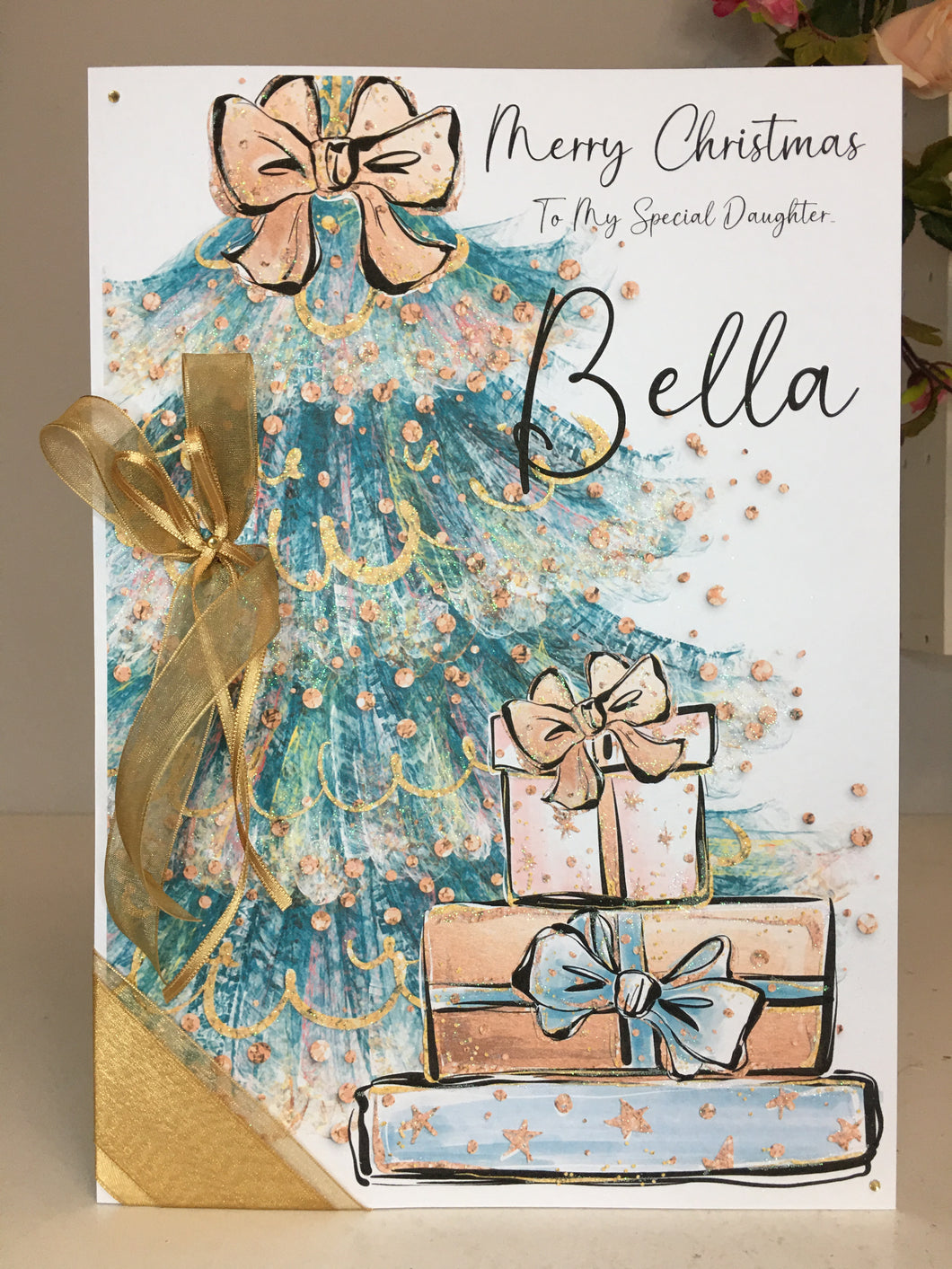 Christmas - Present Xmas Tree Card