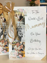 Load image into Gallery viewer, Floral Photo Card
