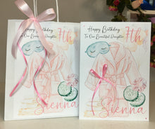 Load image into Gallery viewer, Slumber Party Dressing Gown Card
