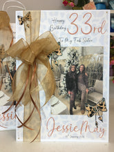 Load image into Gallery viewer, Ribbon &amp; Bow Leopard Photo Card
