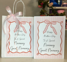 Load image into Gallery viewer, Pink Stripe Frame Card
