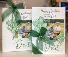 Load image into Gallery viewer, Green Balloons Photo Card
