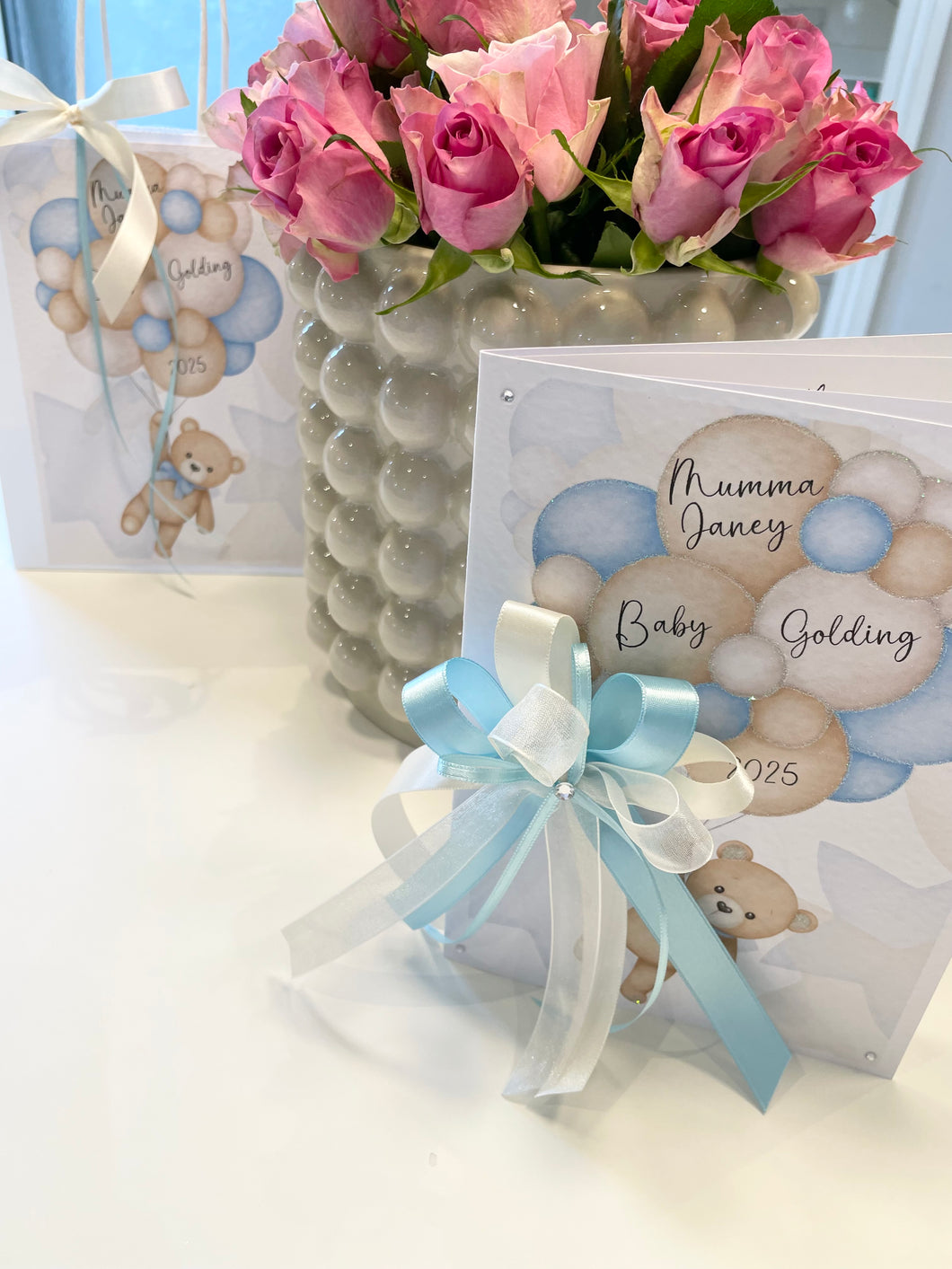 Teddy Bear Balloons Card