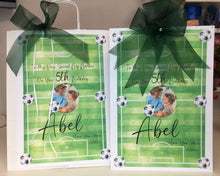 Load image into Gallery viewer, Football Pitch Photo Card

