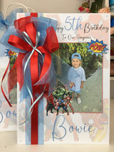 Load image into Gallery viewer, Ribbon &amp; Bow Pow Photo Card
