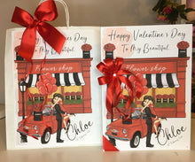 Load image into Gallery viewer, Valentines - Flower Shop Couple Card
