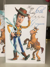 Load image into Gallery viewer, Toy Story Woody &amp; Bullseye Card
