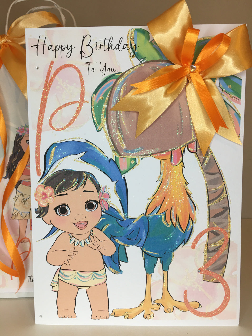 Moana Coconut Card