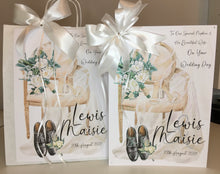 Load image into Gallery viewer, Bridal Chair &amp; Brogues Wedding Card
