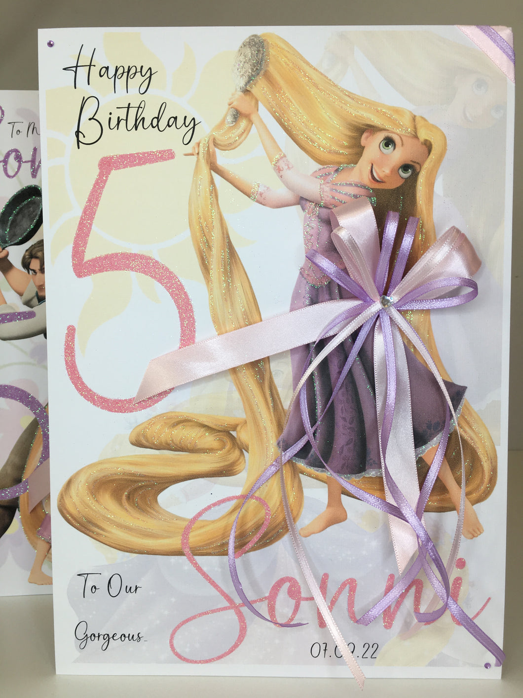 Rapunzel Hair Card