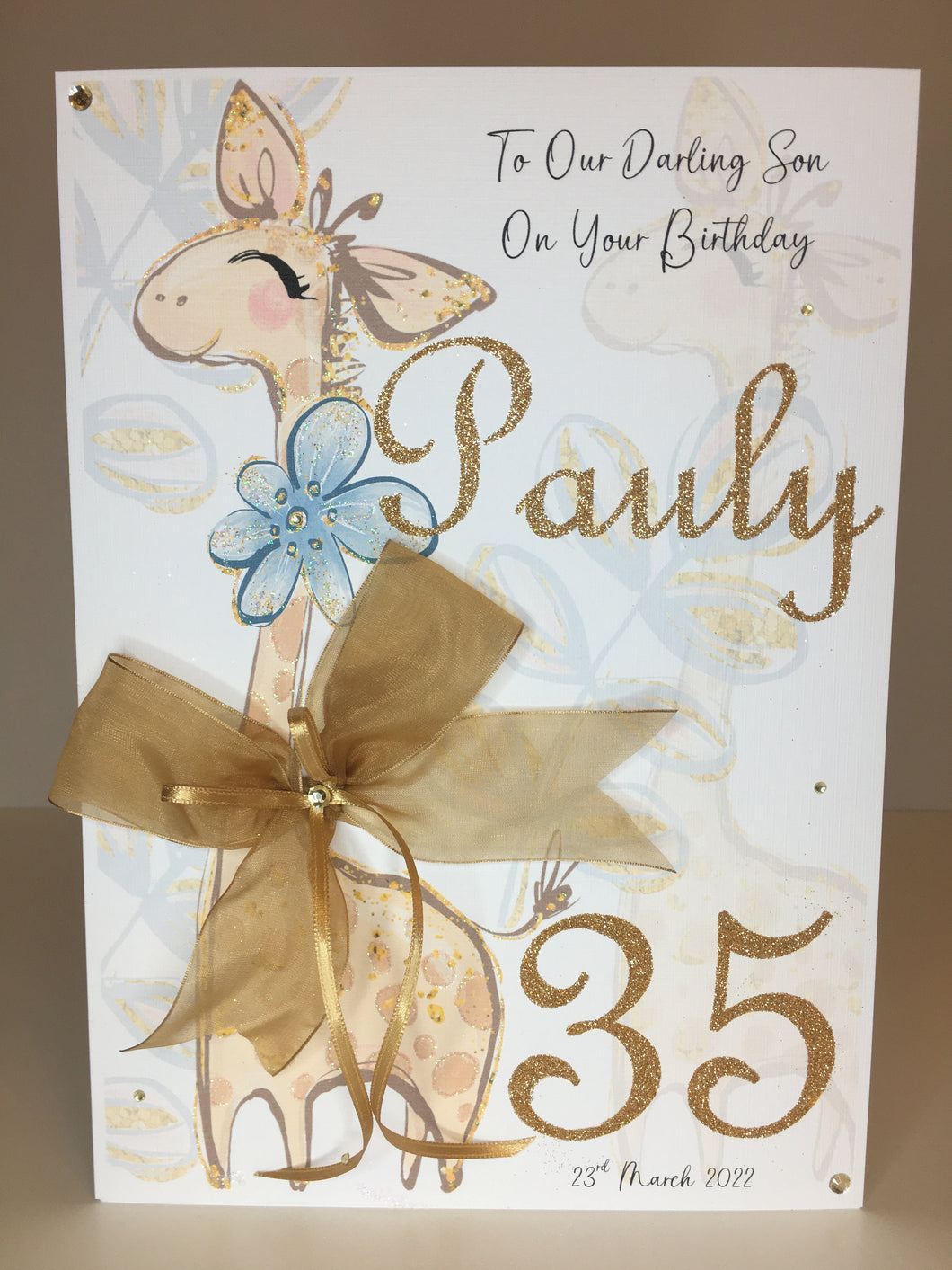 Giraffe Card