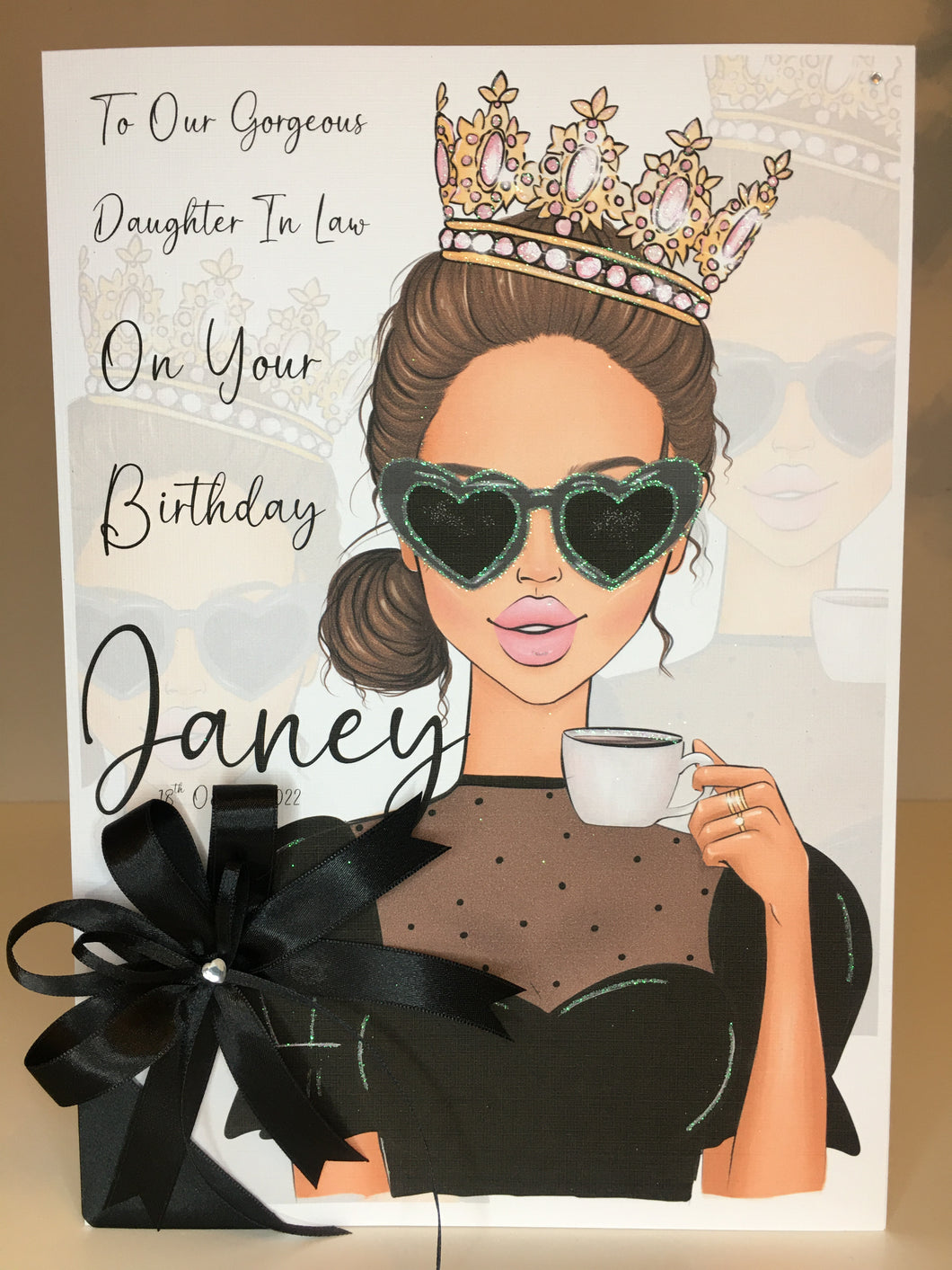 Queen Tea Card