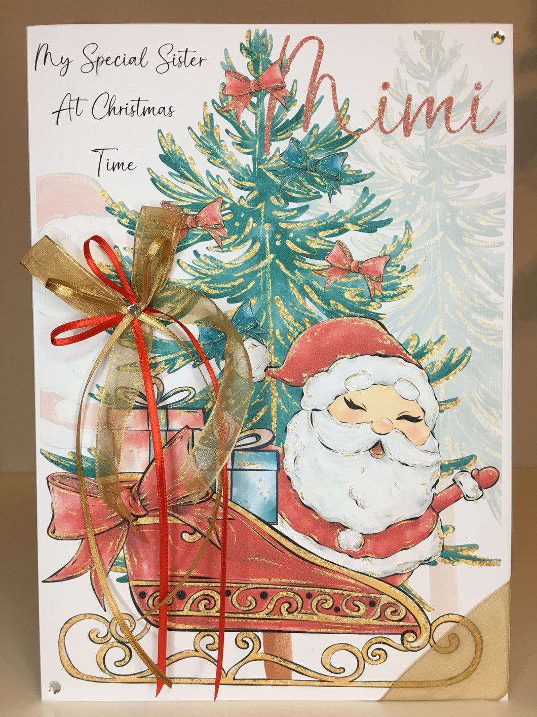 Christmas - Santas Sleigh Card