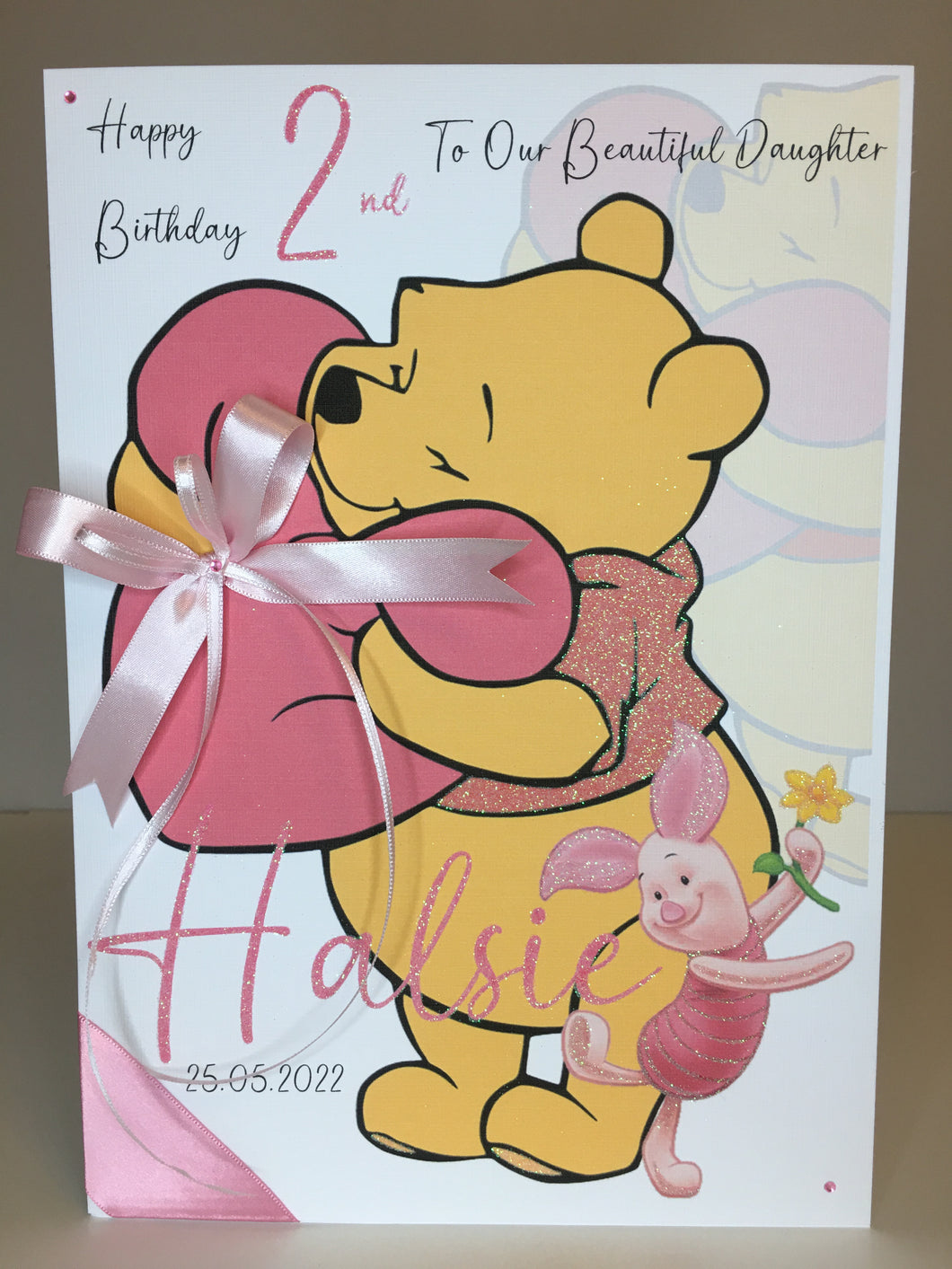 Winnie the Pooh & Piglet Card