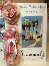 Load image into Gallery viewer, Artificial Rose Bubble Bath Luxury Photo Card
