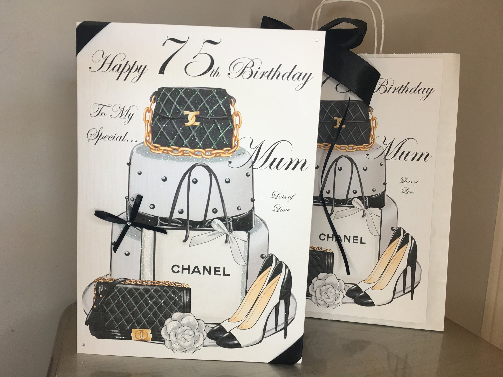 Louis Vuitton Purse And Chanel Purse Cake Picture.jpg