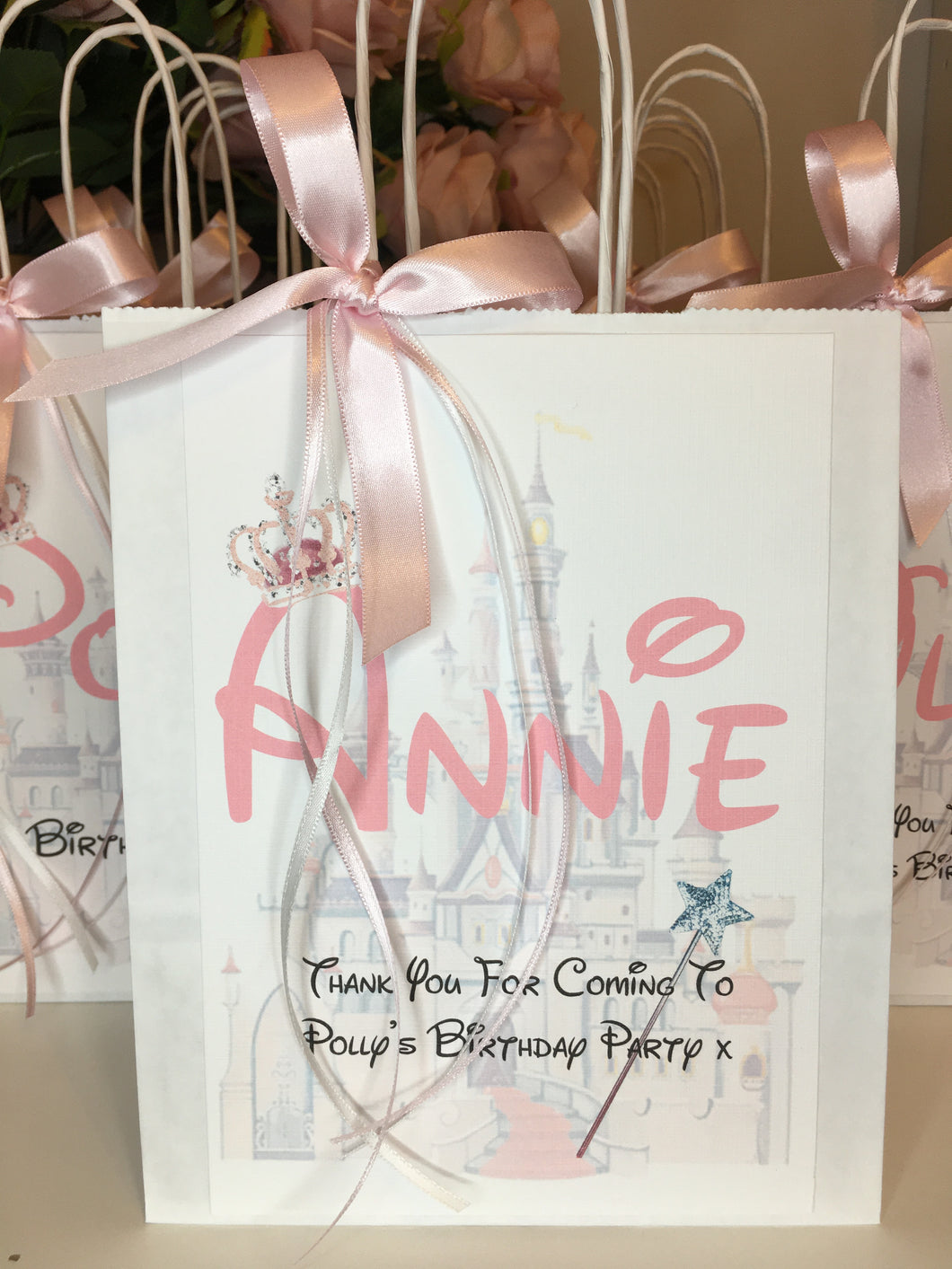 Princess Pink Party Bags