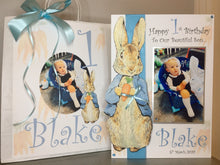 Load image into Gallery viewer, Peter Rabbit Pop Up Luxury Photo Card
