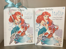 Load image into Gallery viewer, The Little Mermaid Ariel &amp; Sebastian Card
