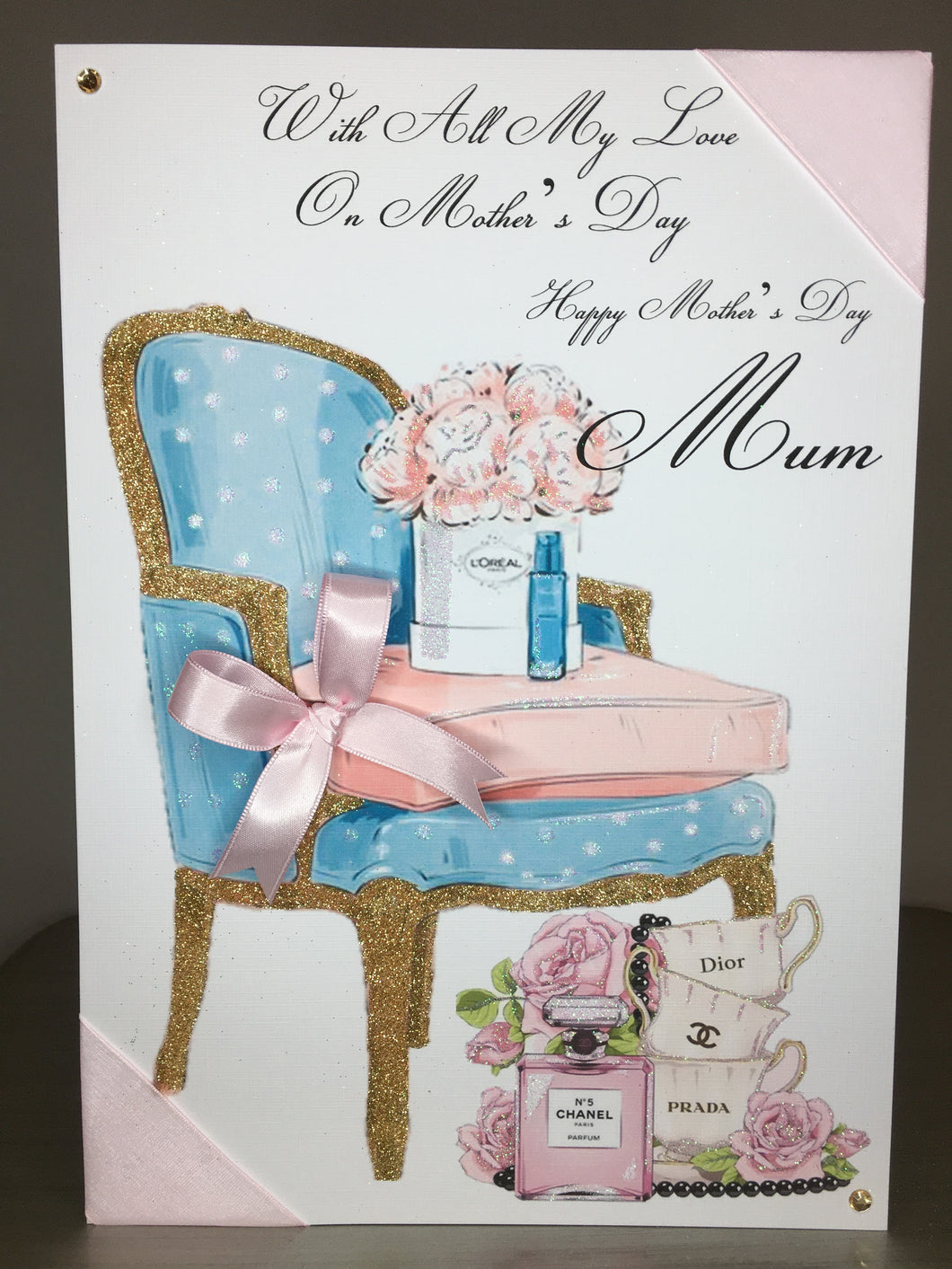 Chair with Gifts Card