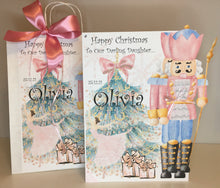 Load image into Gallery viewer, Christmas - Pink Nutcracker Pop Up Card
