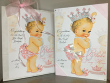 Load image into Gallery viewer, Princess with Jewels New Born Card
