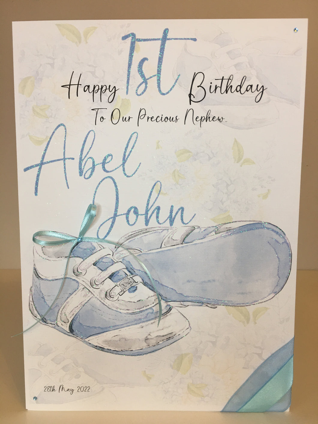 Blue Shoes Card