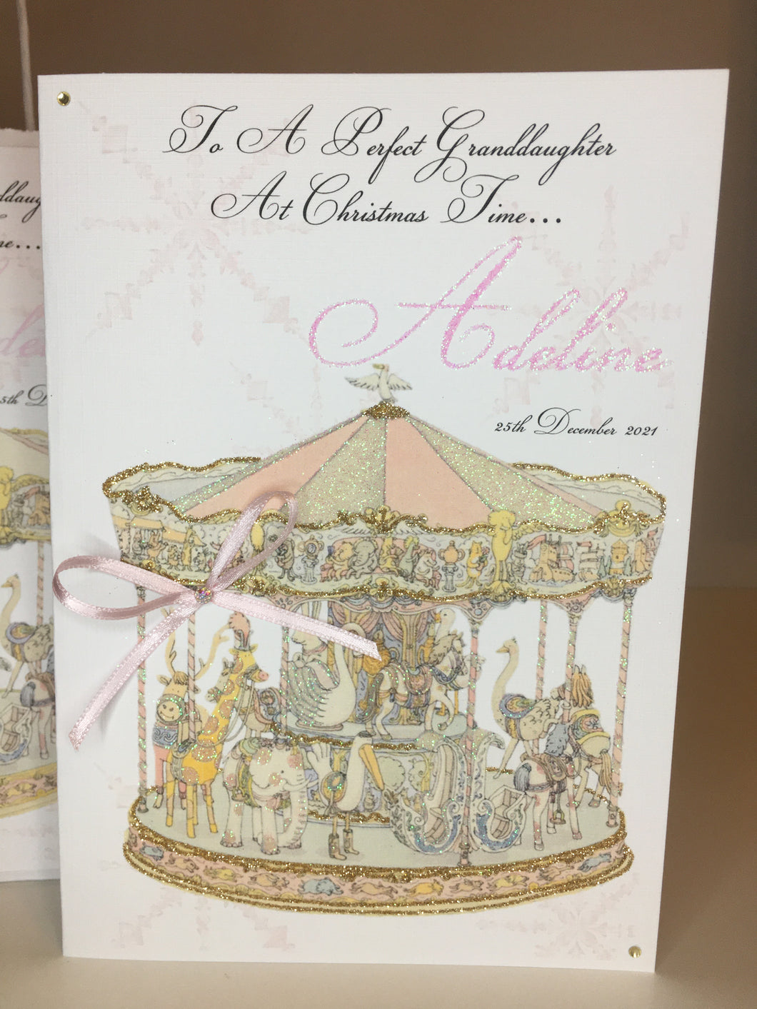 Christmas - Carousel Card