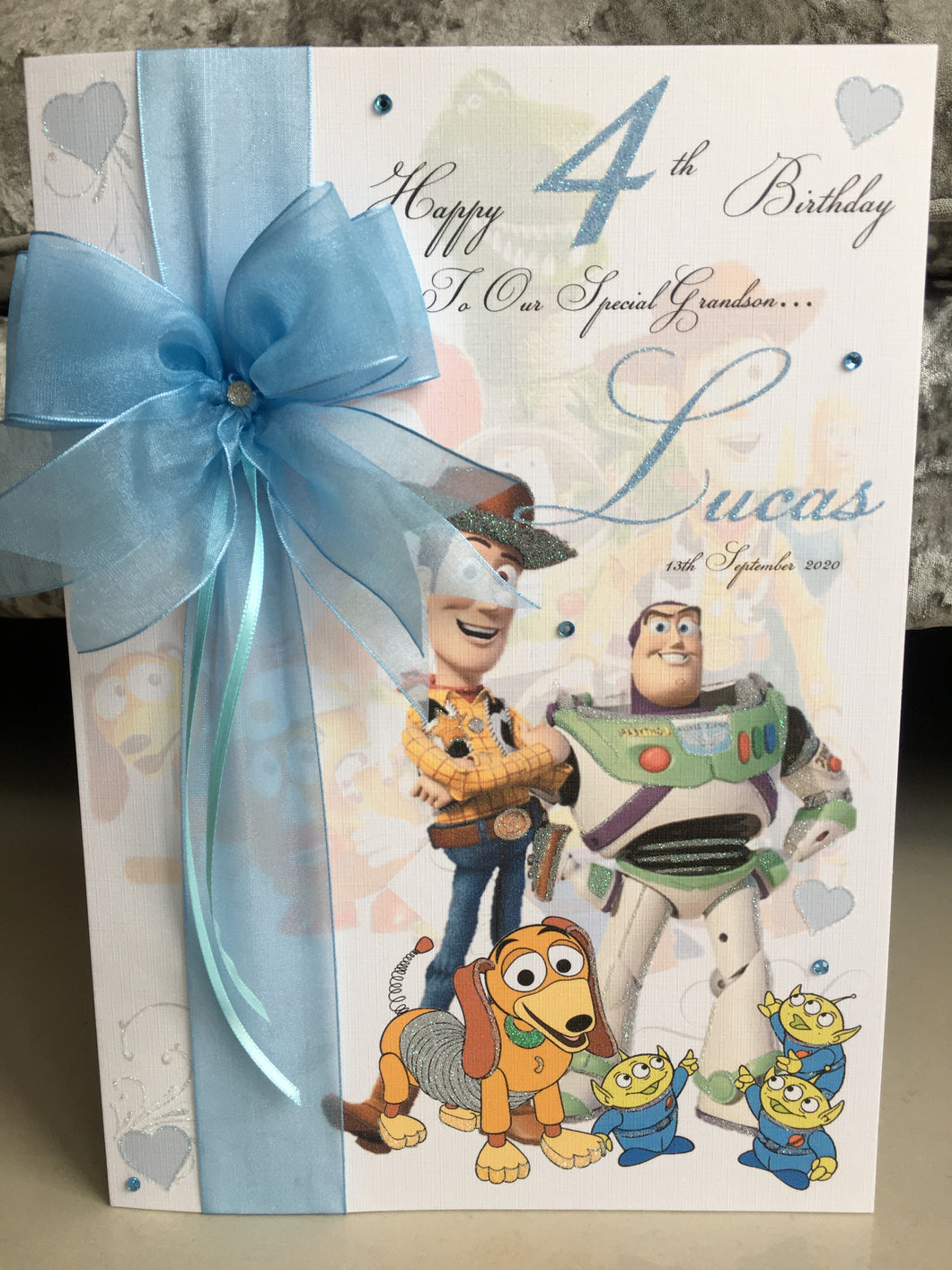 Toy Story Woody/Buzz/Slinky/Aliens Card