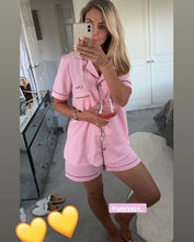 Load image into Gallery viewer, Pink Short Set Ladies &amp; Children’s Pyjamas
