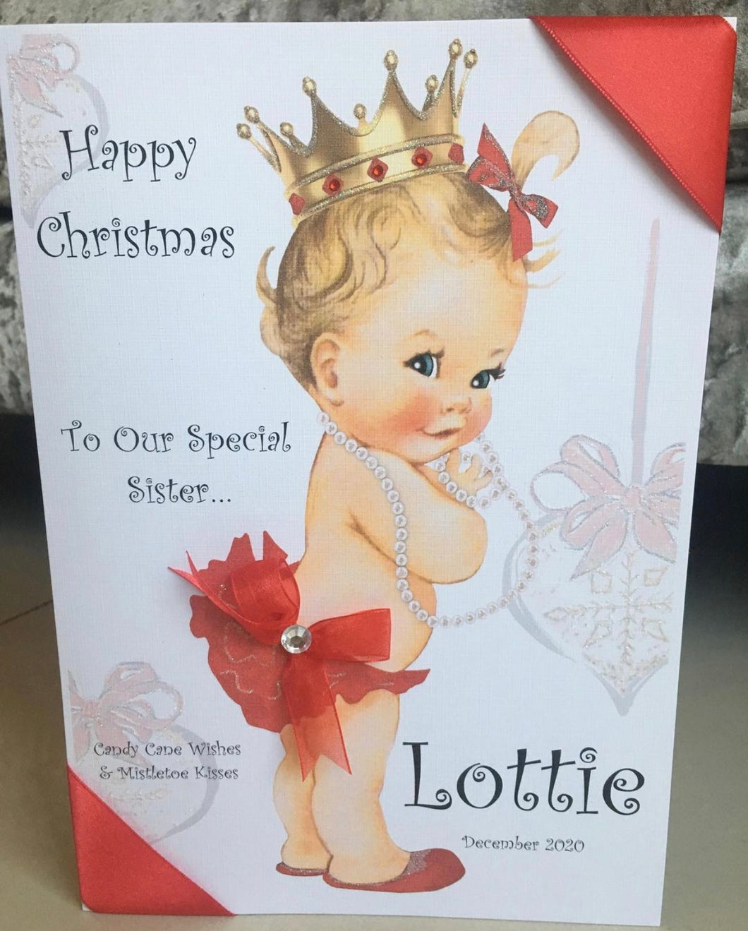 Christmas Princess Card