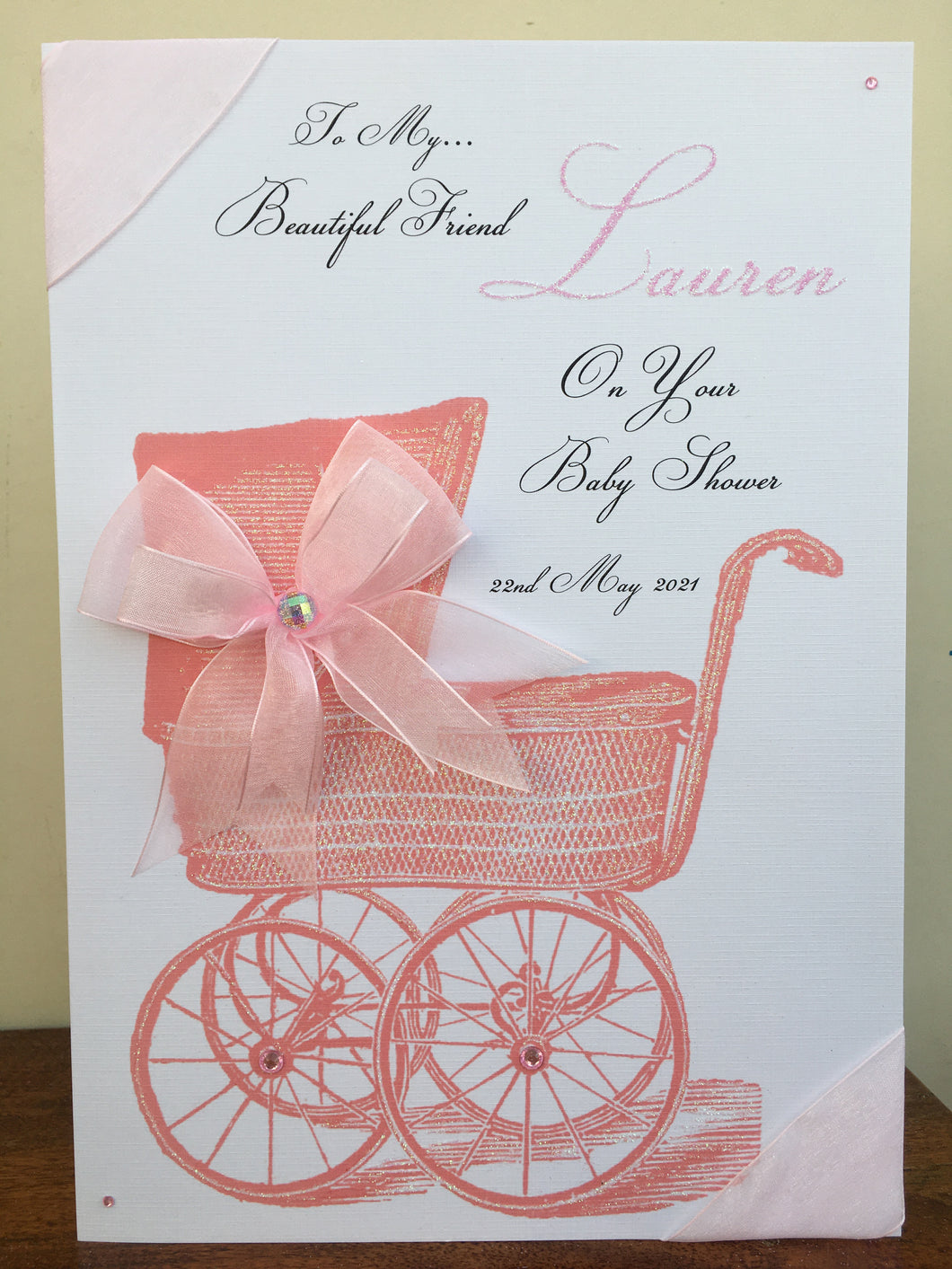 Pink Pram Card