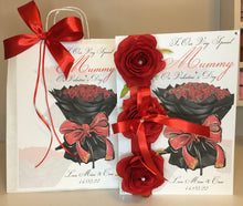 Load image into Gallery viewer, Artificial Rose Valentine Roses Card
