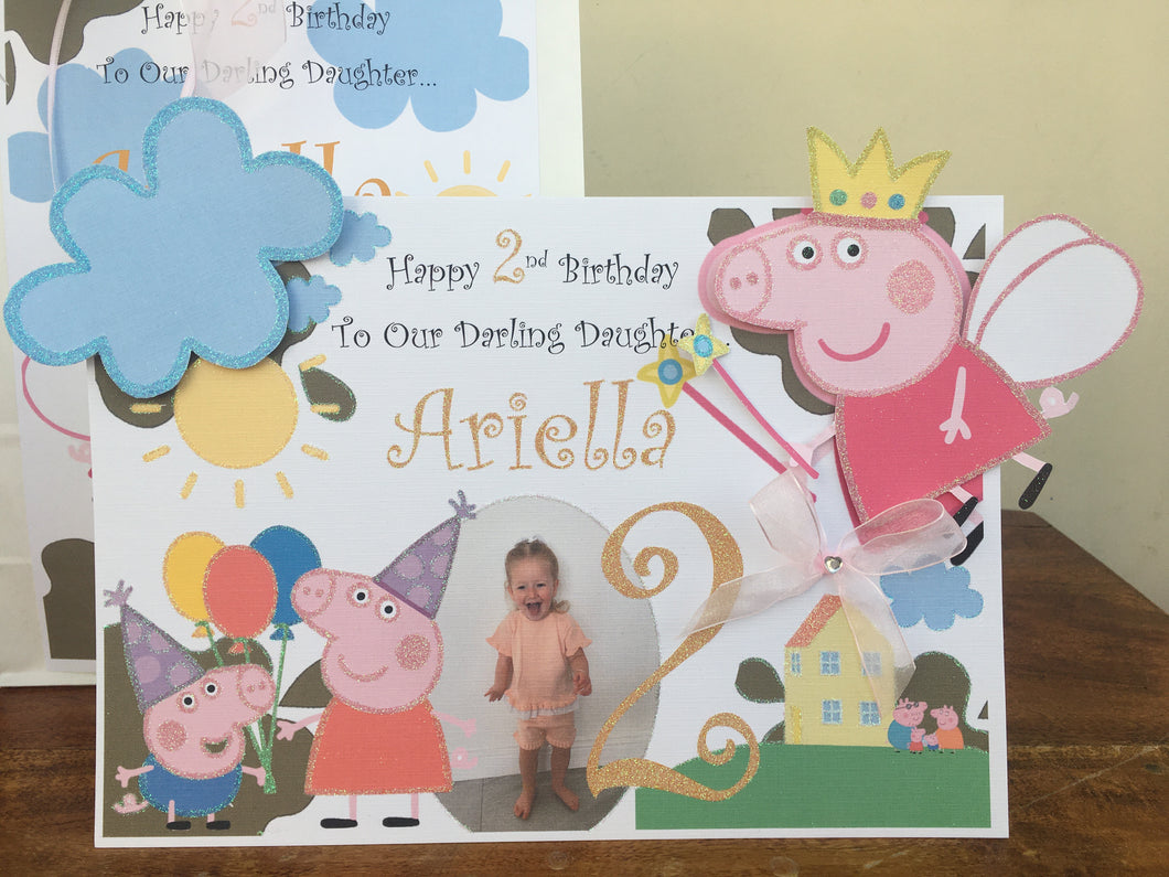 Peppa Pig Pop Up Card